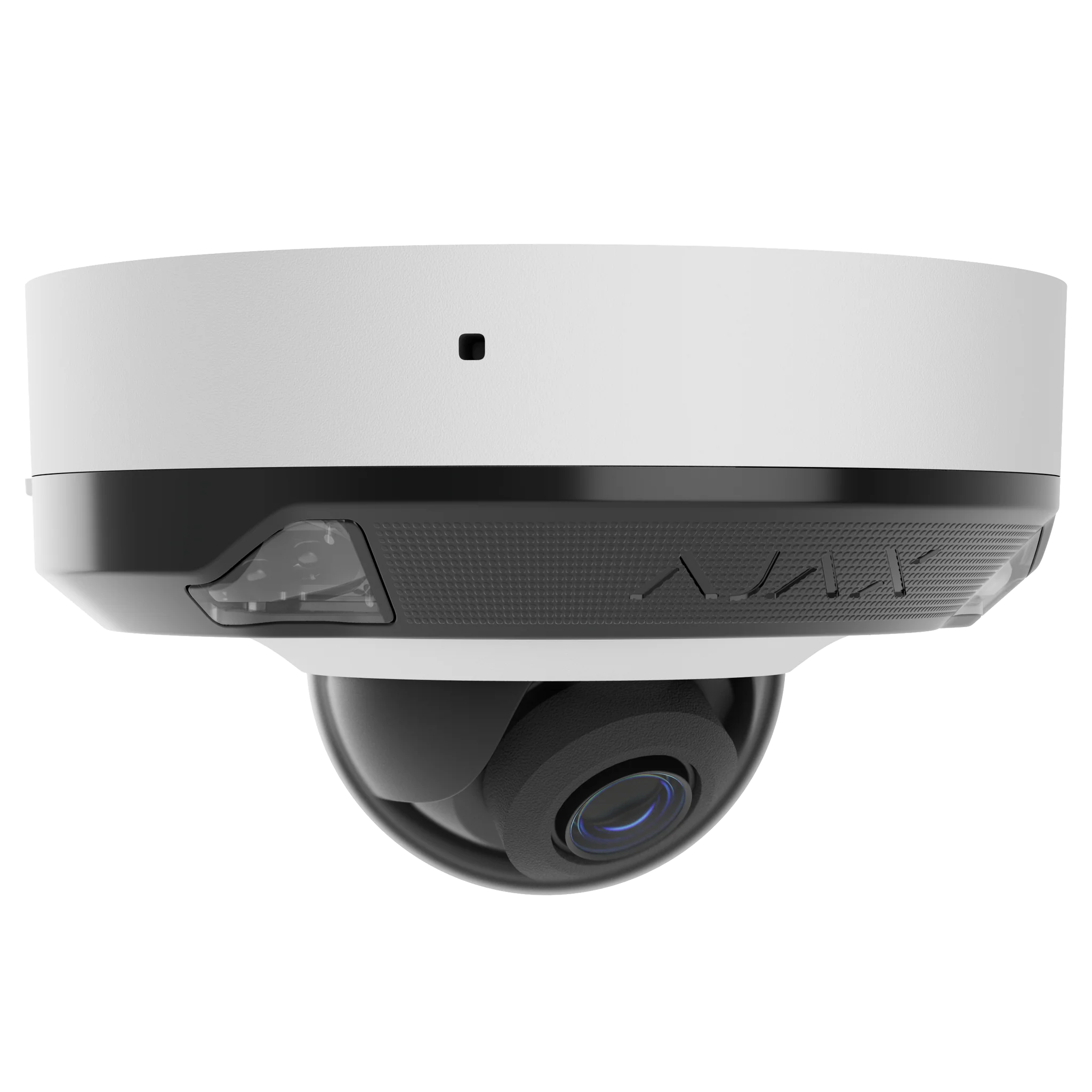 AJAX#126271 Ajax 8MP 2.8mm Mini Dome HL IP Security Camera – White / Black