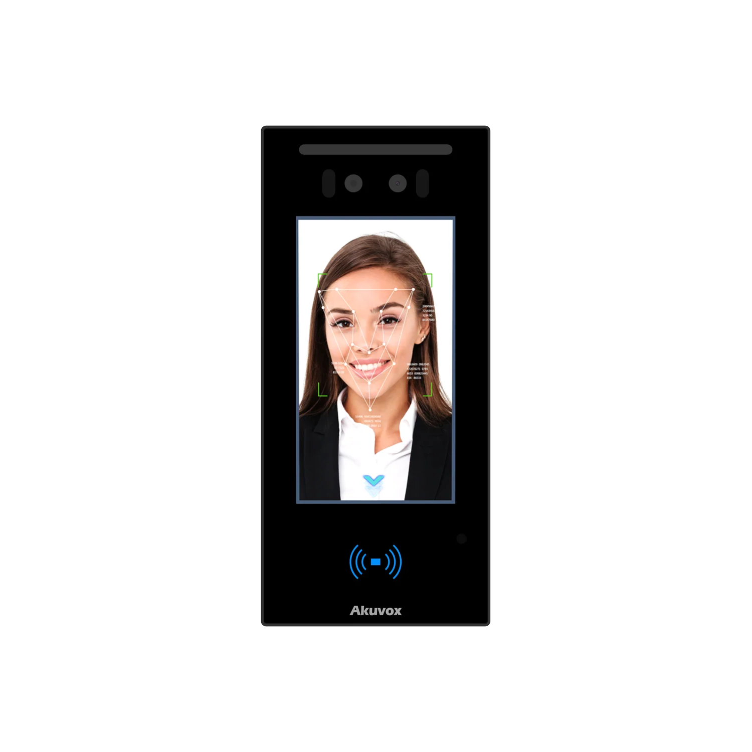 Akuvox A05C Smart Access Control Terminal – 5-Inch Display, Facial Recognition, QR, BLE, Card Access, Surface-Mounted