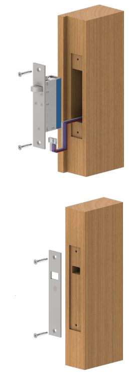 BQT Cobalt YD30S Side Load Lock – Recessed, 1,000kg Holding Force, Fail Safe / Fail Secure, 12–24V DC