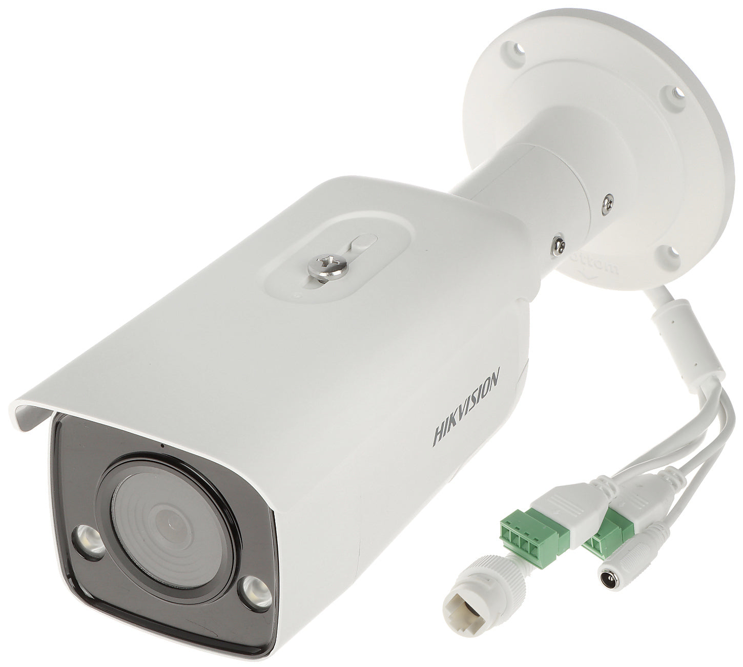 Hikvision DS-2CD2T66G2-ISU/SL 6MP AcuSense Fixed Bullet Network Camera with Strobe Light & Audio Alarm | DarkFighter, IP67, H.265+ 2.8mm