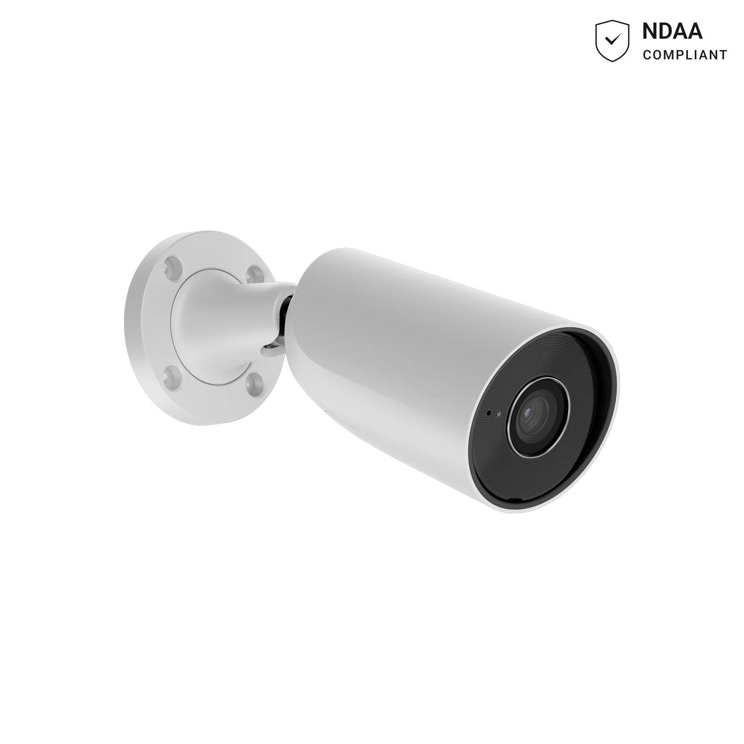 AJAX#79028 Ajax 5MP 2.8mm Bullet IP Security Camera – White / Black