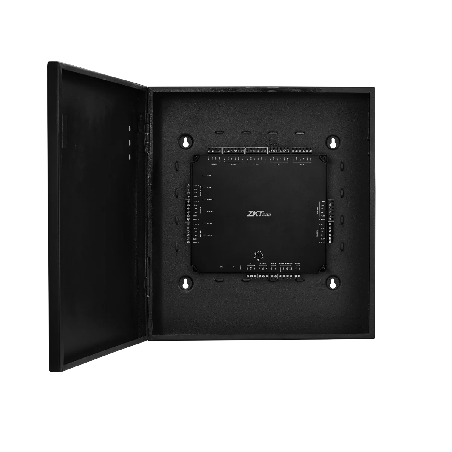 ZKTeco Atlas-400 Bundle | 4-Door Network Access Controller – Web-Based Management – PoE & Wi-Fi – Expandable to 84 Doors