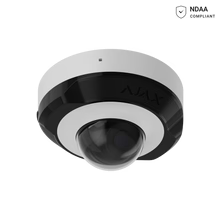 AJAX#76022 Ajax 8MP 2.8mm Mini Dome IP Security Camera – White / Black