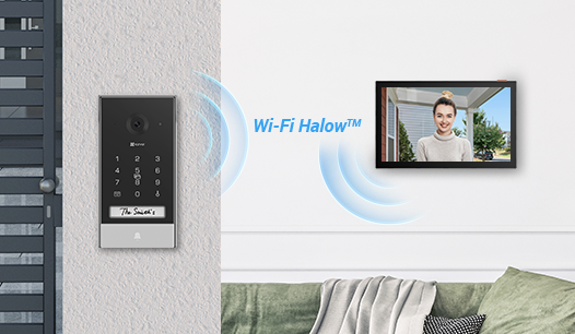 EZVIZ EP7 Smart Home Video Doorphone | Solar-Powered, 2K Video, Wi-Fi Connectivity | Easy Remote Unlock &amp; 7” Touchscreen