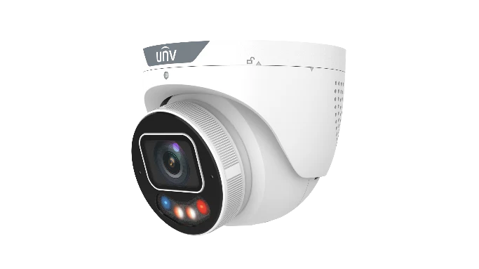 Uniview IPC3636SE-ADZKMC-WP-I1 6MP ColorHunter TriGuard Turret Camera – Dual Light, Smart AI, IK10 Vandal-Proof, IP67 - CCTV Importers