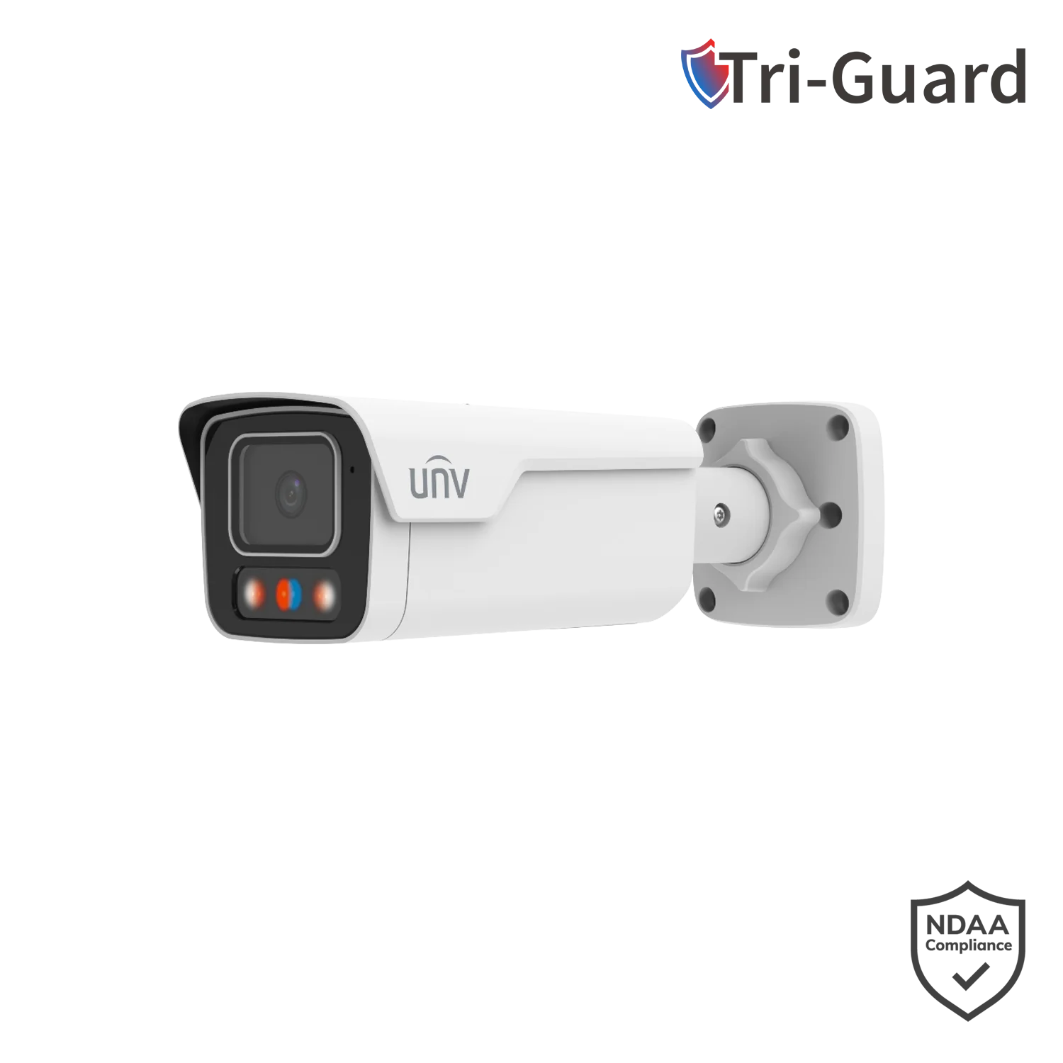 Uniview IPC2B16SS-ADF28KMC-I1 6MP Triguard Smart Bullet Camera with Intelligent Warning Light & Audio – IP67 Outdoor Protection - CCTV Importers