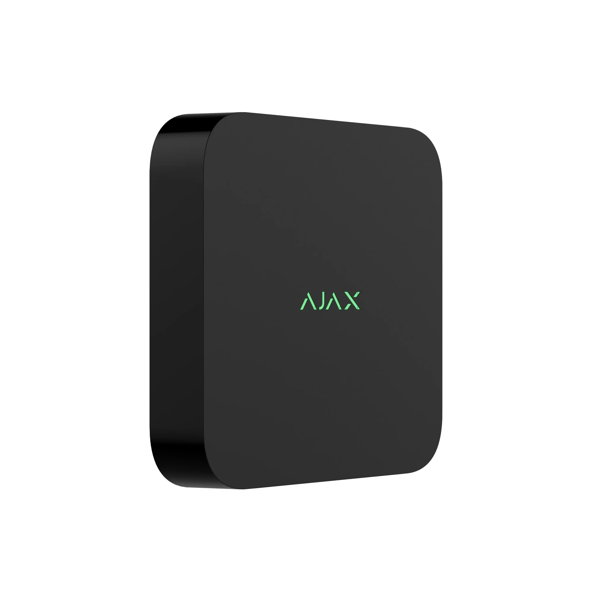 Ajax 16-channel network video recorder (NVR) without HDD, shown in black in this image.