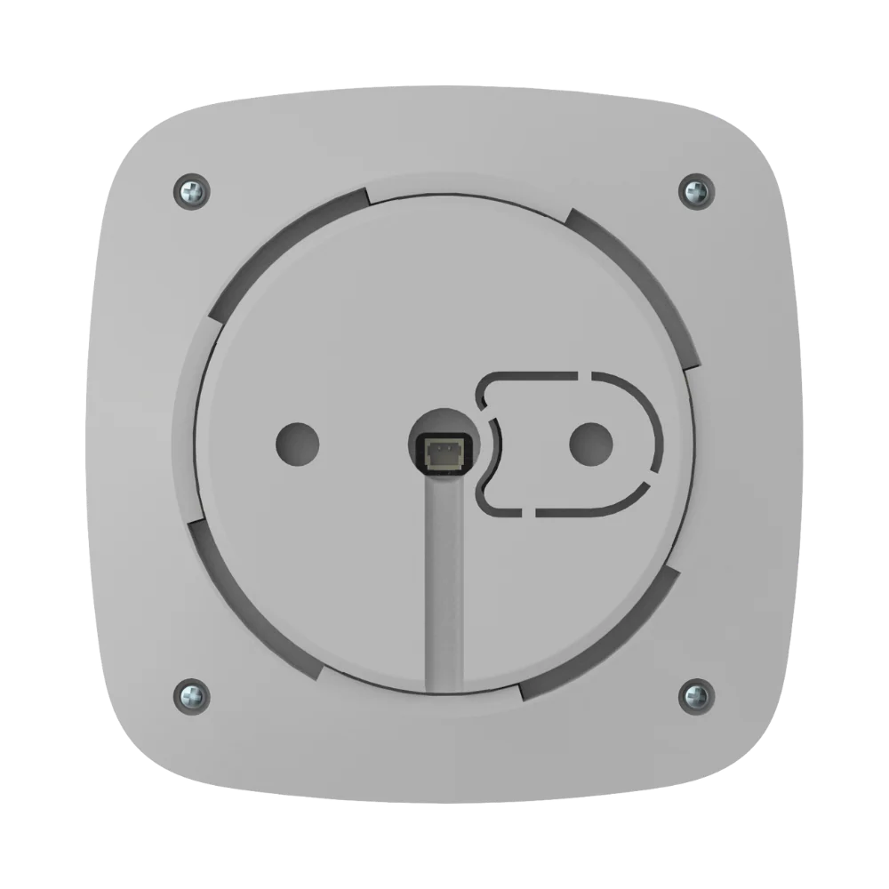 AJAX HomeSiren Jeweller wireless indoor security alarm in white with 100 dB alarm and 2000m range, part of AJAX alarm parts series.