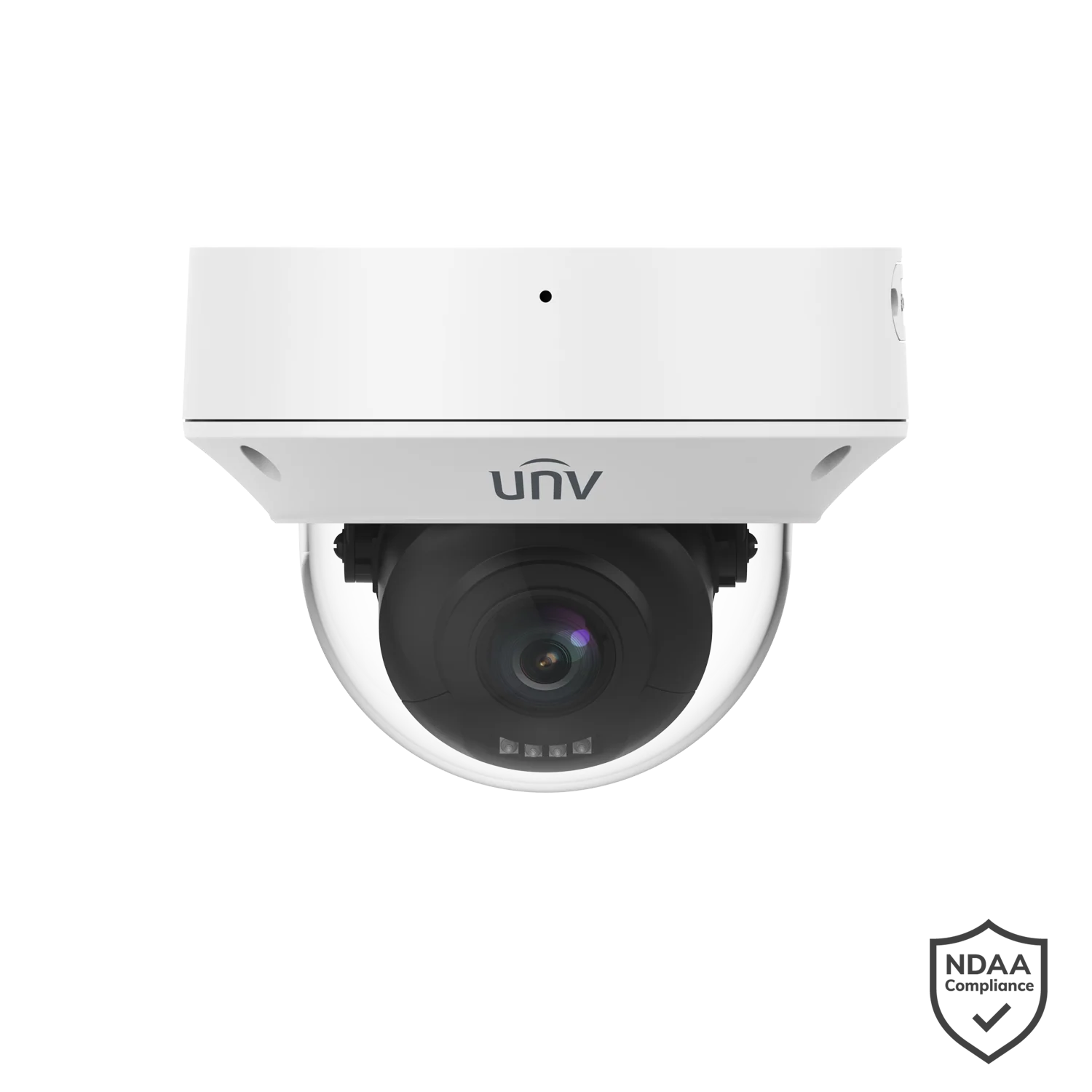 Uniview IPC3238SB-ADZKM-DL-I1 8MP 4K Intelligent Dual-Light Varifocal Dome IP Camera – 2.8–12mm, 40m IR/Warm Light, IP67, IK10 & PoE