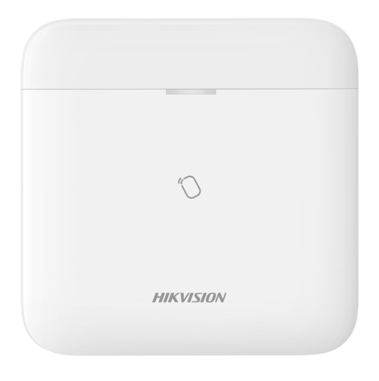 Hikvision DS-PWA96-Kit-WB AX PRO अलार्म सुरक्षा किट, कंट्रोल पैनल, रीड, PIR + रिमोट