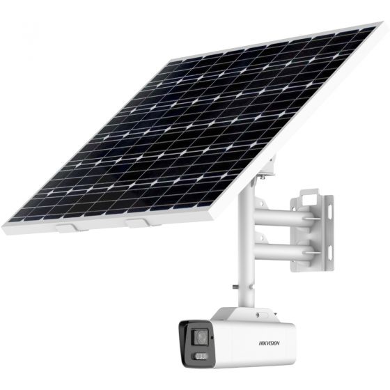 Hikvision DS-2XS6A87G1-L/C32S80(No battery) 8 MP 4K ColorVu Fixed Bullet Solar Power 4G Network Camera