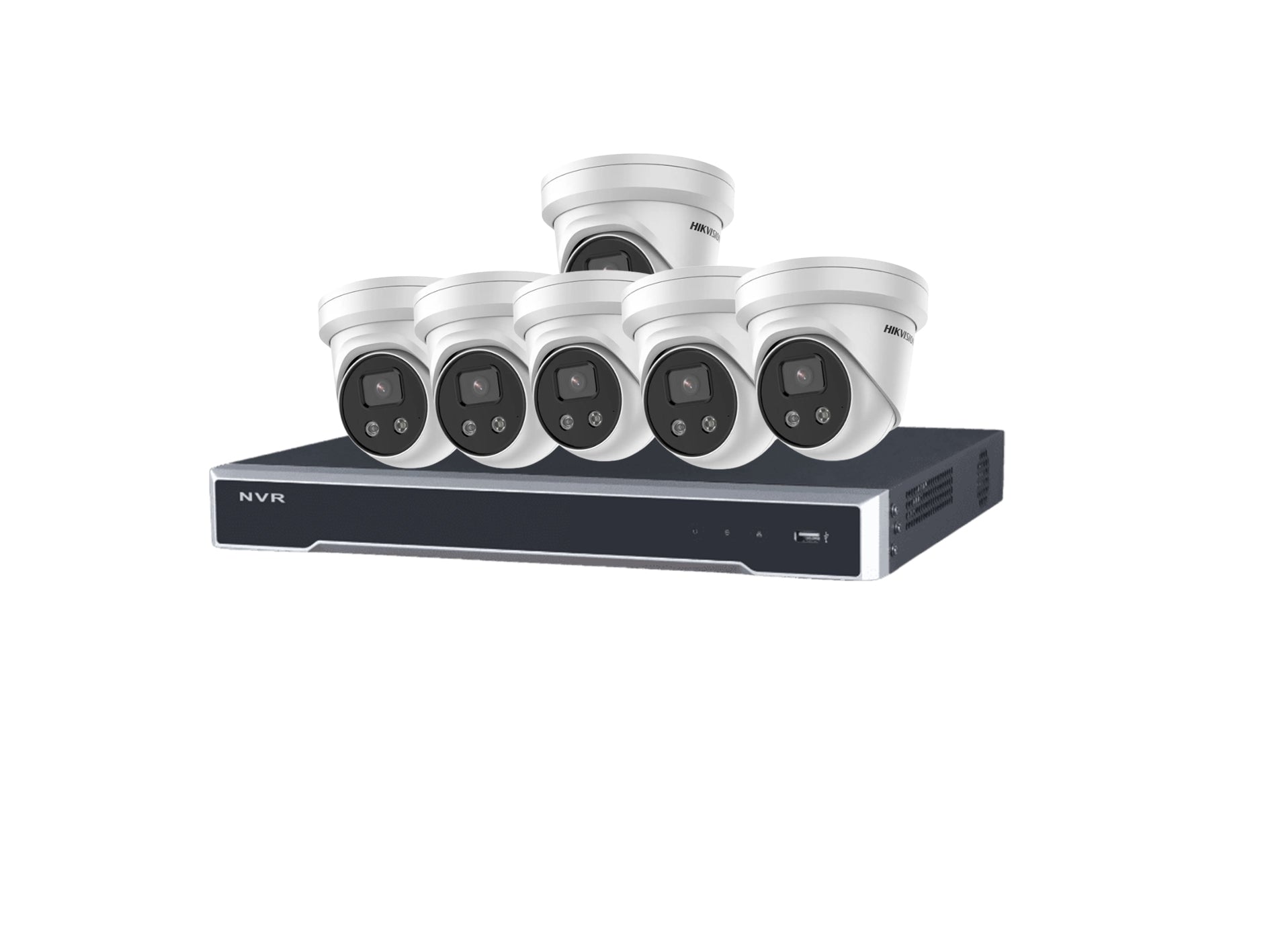 Hikvision 2CD2386G2-I2 8MP 6x cameras with 8 Channel NVR + HDD CCTV Kit