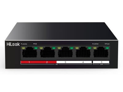 Hikvision NS-0105P-35(B) 4 Port Fast Ethernet Unmanaged POE Switch
