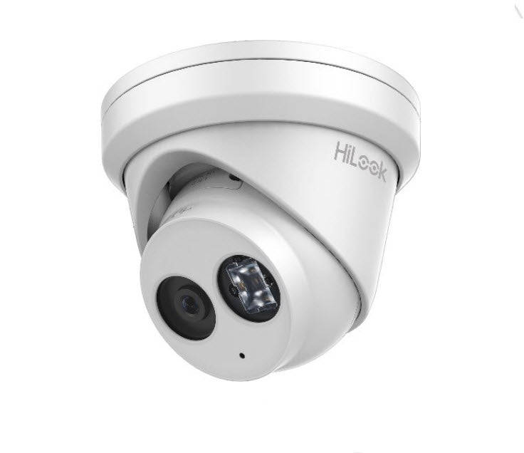 *SPECIAL OFFER HiLook IPC-T281H-MU 8MP AcuSense Turret IP Camera – 2.8mm Fixed Lens, H.265+, Built-in Mic, IR Night Vision, IP67, Smart Detection