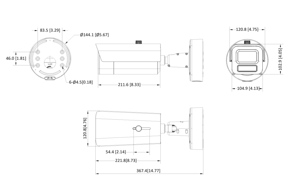 Hikvision iDS-2CD7A46G2/P-IZHS(Y) 4MP DeepinView ANPR Moto Varifocal IP Bullet Camera – DarkFighter 2.0, 150dB AWDR, LPR, AI Vehicle Analytics, IP67 & IK10 – Non-5G
