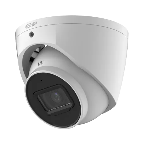 EZIP EZ-IPC-T1B63-SMD 6MP AI IR Eyeball Network Camera with SMD Plus, 2.8mm Lens, Built-in Microphone, PoE and IP67 (Powered by Dahua)