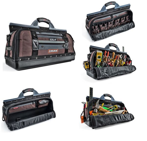 VETO PRO PAC XXL-F Contractor Series Tool Bag – Extra-Large Closed-Top for Long Tools