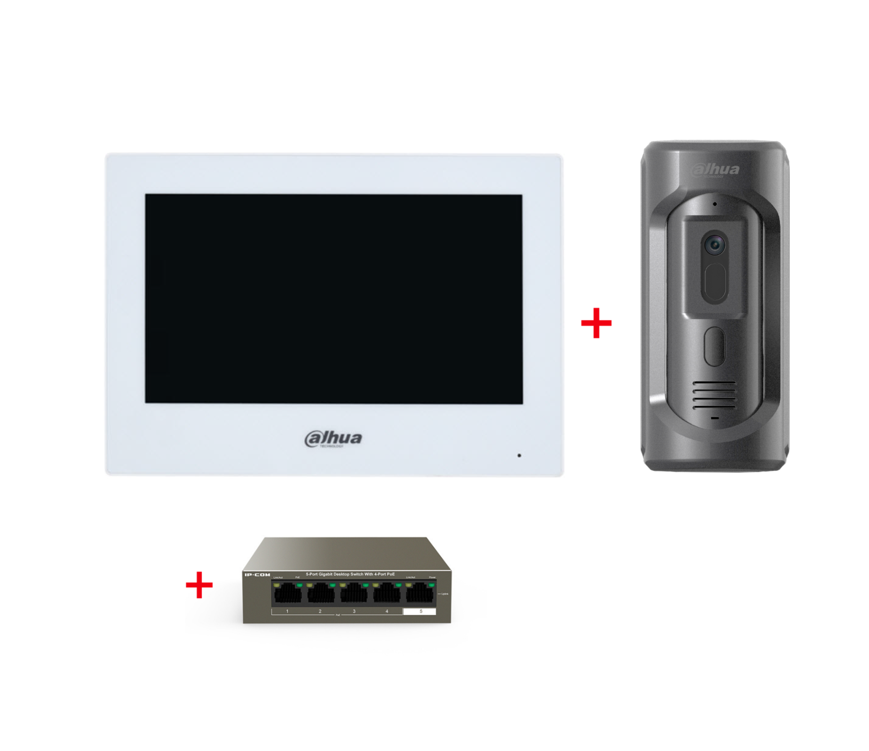 Dahua IP Intercom Kit with VTO2101E-P Door station