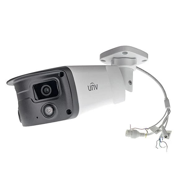 Uniview PRIME-III Series 180° People Count IP Camera with Dual Lenses CCTV – IPC2K28SE-ADF40KMC-WL-I0