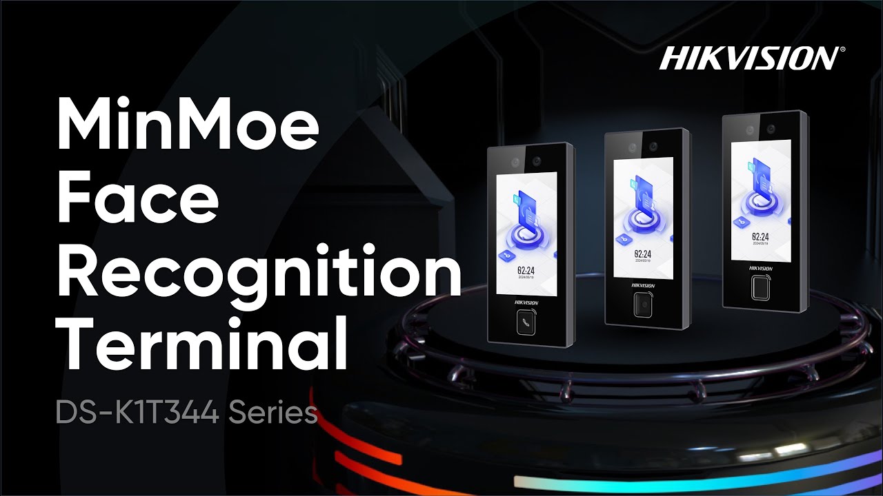 HIKVISION 4.5″ Touchscreen Face Recognition Access Terminal – DS‑K1T344MBWX‑E1 door station