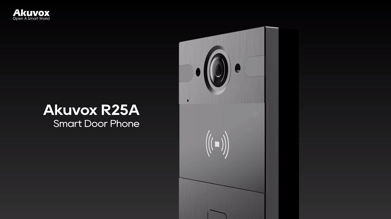 Akuvox R25A – Compact 4MP SIP Video Door Phone with RFID Access