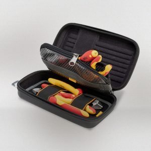 Veto Pro Pac OC140 Small HVAC Technician Tool Case – Customizable Semi-Rigid Zip Pouch with Moisture-Resistant Bottom & Removable Folio