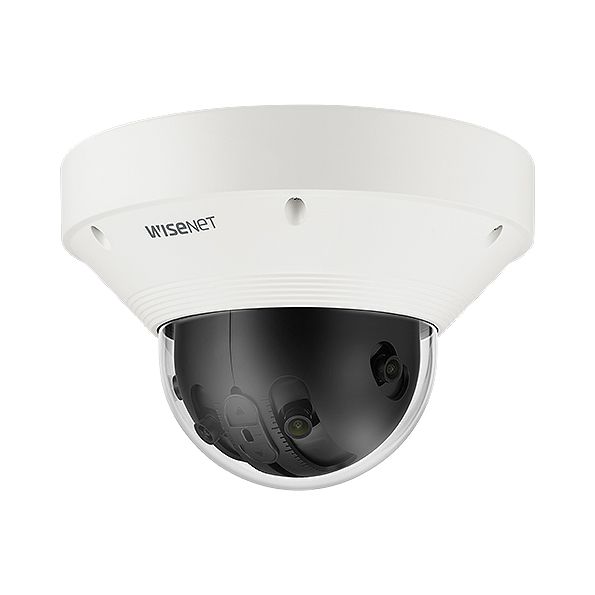Wisenet CT-PNM-9022V Hanwha P Series 2MP x 4CH H.265 Panoramic 209˚Camera with 2.8mm Fixed Focal Lens x4