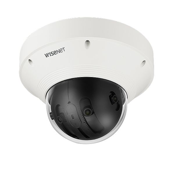 Wisenet CT-PNM-9022V Hanwha P Series 2MP x 4CH H.265 Panoramic 209˚Camera with 2.8mm Fixed Focal Lens x4