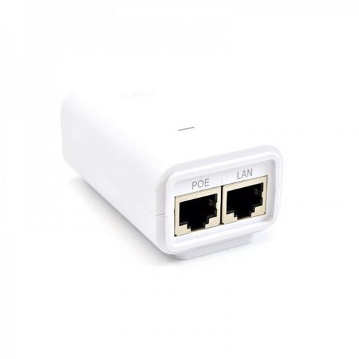 UBIQUITI POE-24-7W-G-WH 24VDC 0.3A Gigabit PoE Injector – White