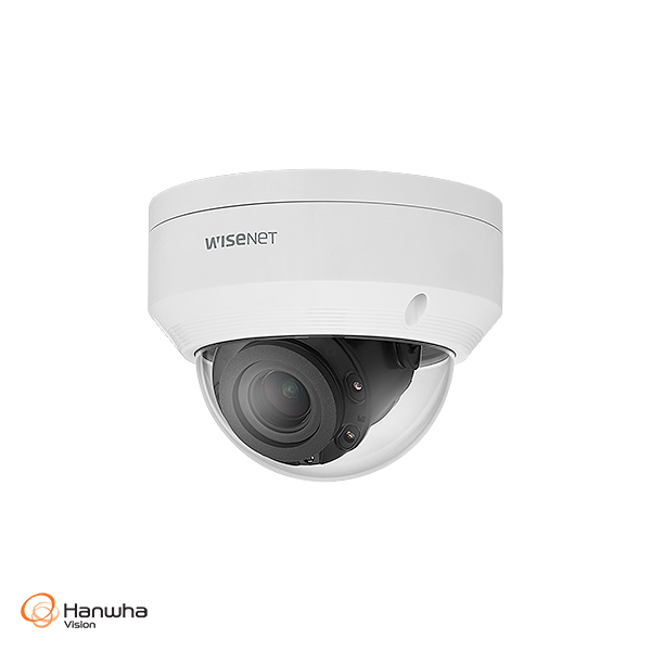 WISENET Hanwha Vision CT-ANV-L7082R 4MP H.265 NW IR Outdoor Vandal Dome Camera A Series