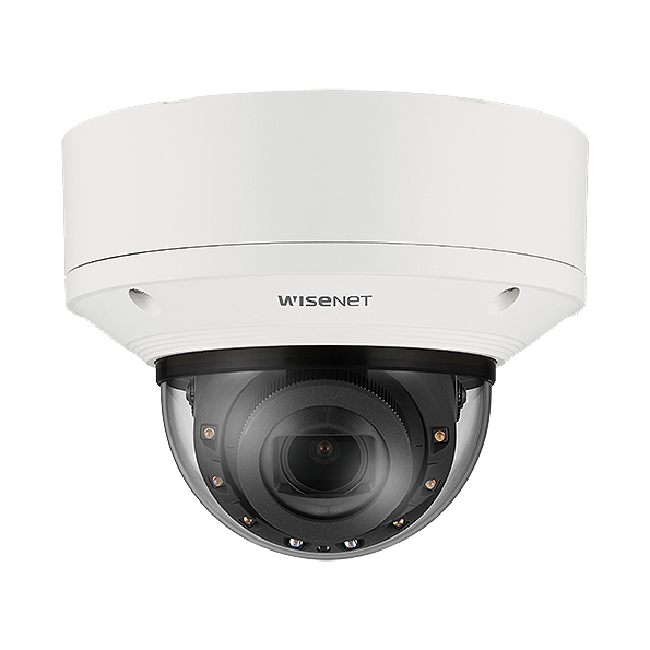 Hanwha Vision Wisenet X-Plus HV-XND-6083RV 2MP AI IR Dome Camera – 2.8~12mm Motorized Lens, WiseIR 50m, ExtremeWDR 150dB, Edge Storage, AI Analytics, IK10 | SKU: HV-XND-6083RV x series