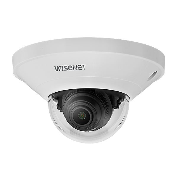 HV-QND-8011 Hanwha Vision Wisenet Q Series 5MP Mini Dome IP Camera | HDMI Output | 2.8mm Fixed Lens | H.265 | PoE
