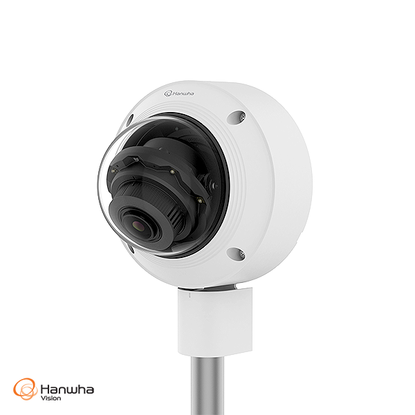 Hanwha Vision HV-QNV-C8023R Q-Core 5MP AI Vandal Dome Camera (4mm Fixed Lens) – Advanced AI Analytics, IP66, IK10, WDR, IR 30m