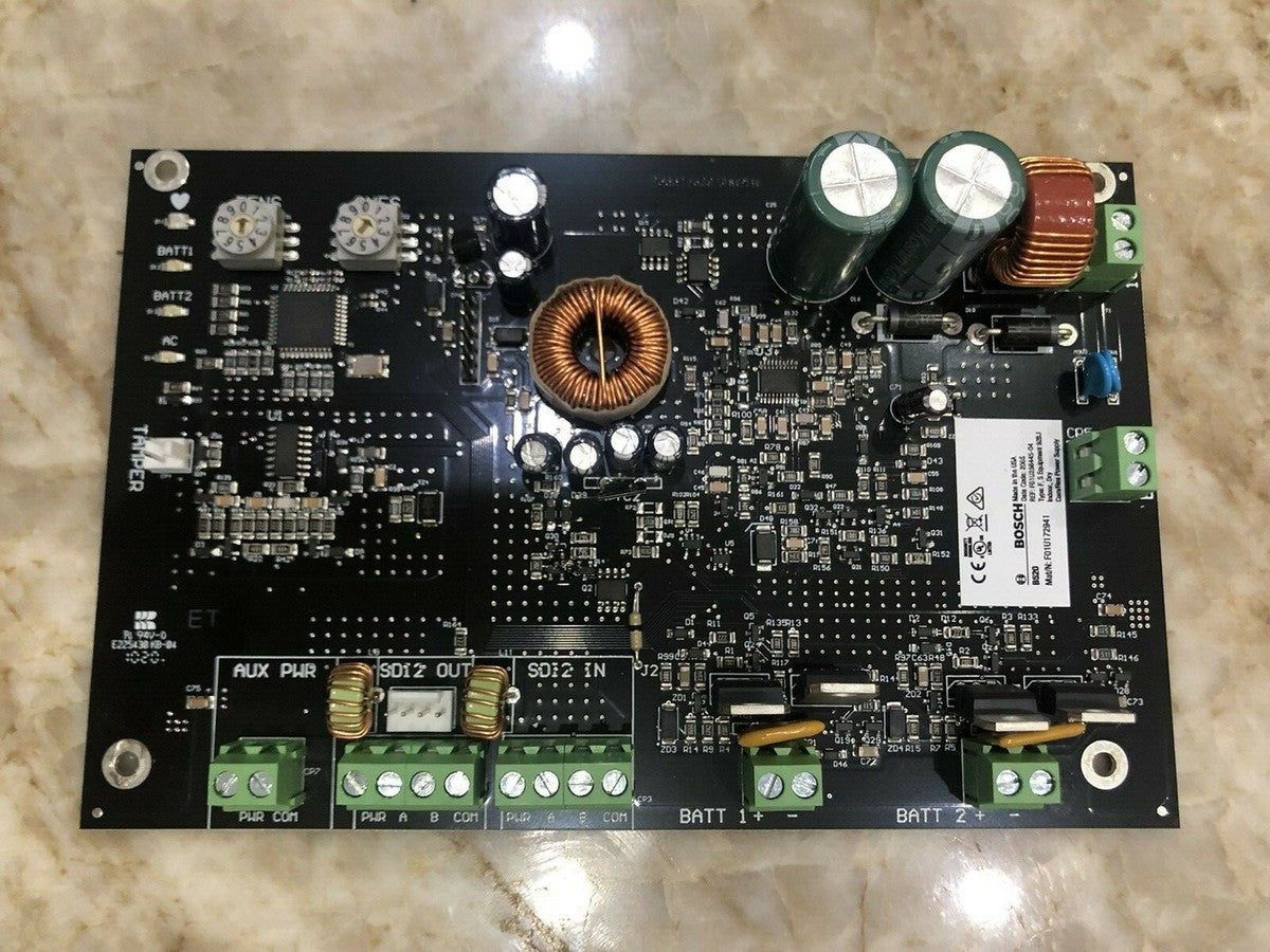 Bosch B520 Auxiliary Power Supply Module – 12V DC, 2A for Solution 4000 and Compatible Bosch Security Panels