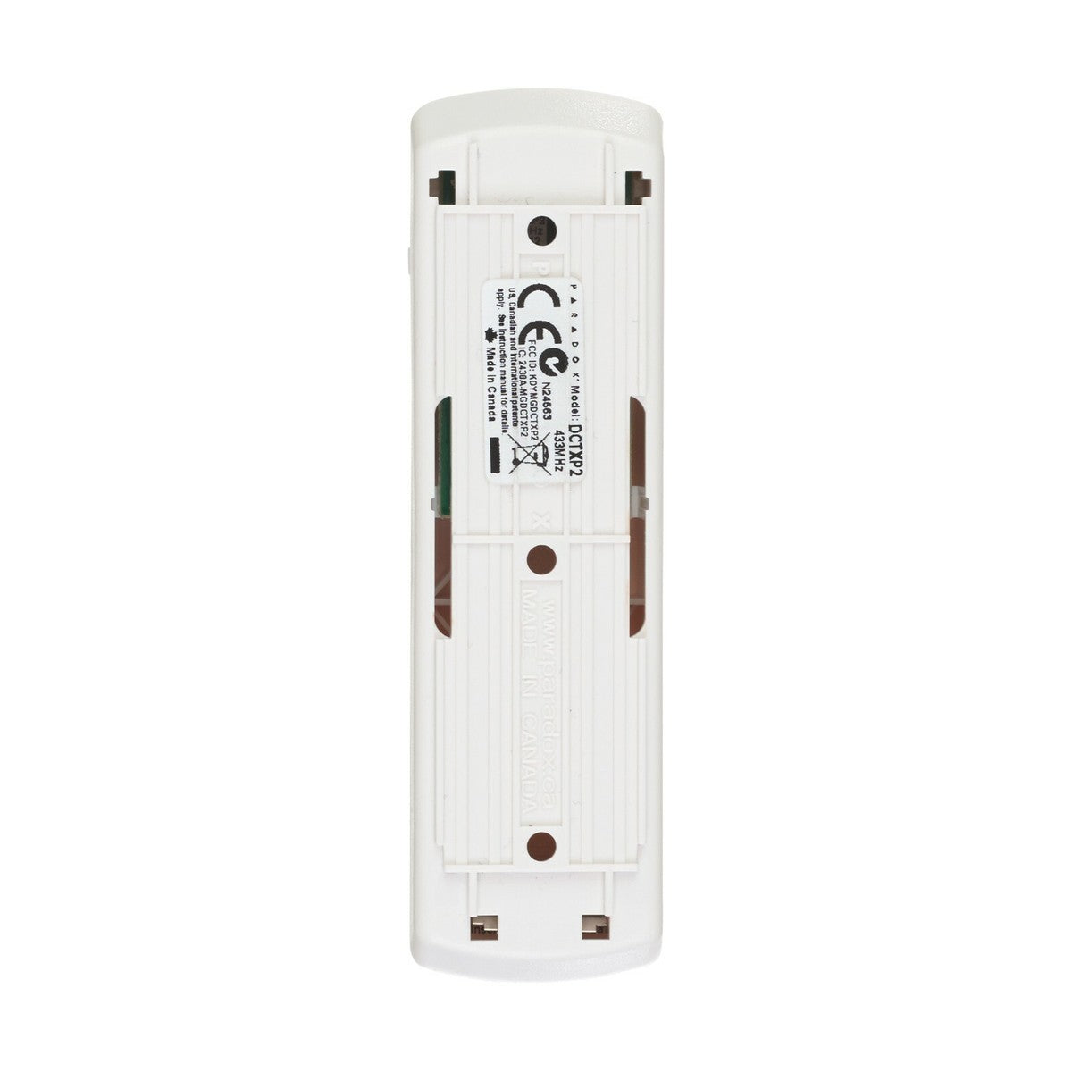 Paradox Wireless Door Contact 2-Zone 433MHz – PDX-DCTXP2 - CCTV Importers