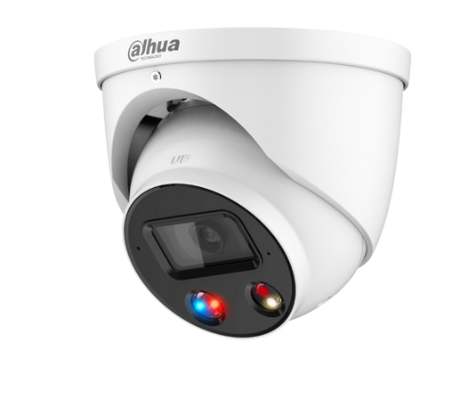 Dahua AI TiOC 2x 6MP CCTV Cameras (White) DH-IPC-HDW3649H-AS-PV-ANZ, 4CH  WizSense NVR DHI-NVR4104HS-4P Kit