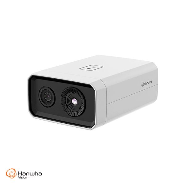 Hanwha Vision TNM-C3620TDR Bi-Spectrum AI IR Thermal Camera - Indoor Bullet, 2MP + QVGA, Remote Temp Monitoring T Series