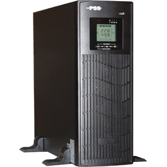 PSS XL+3000 3000VA Line Interactive UPS – Pure Sine Wave, Rack/Tower Convertible with Intelligent Power Management