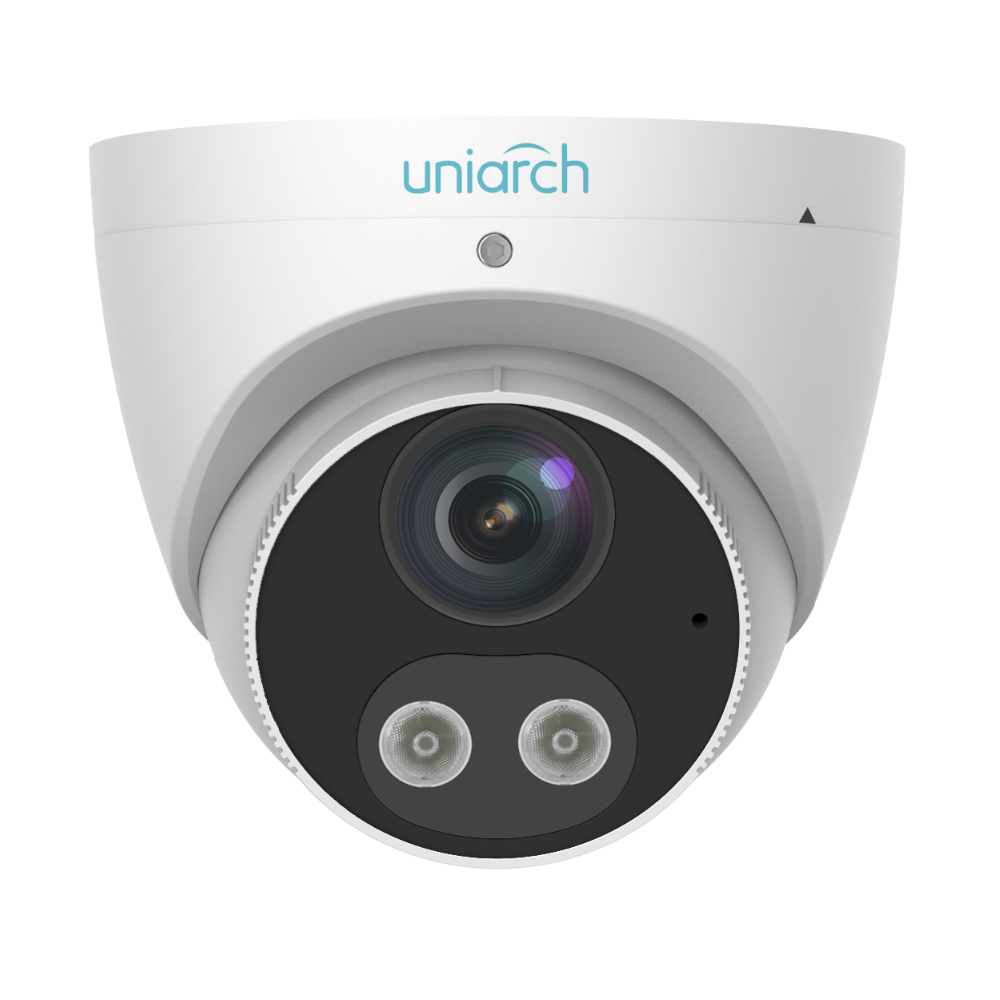 Uniarch IPC-T1P8-AF28KC AiOC (all in 1) 8MP HD Intelligent Light and Audible Warning Fixed Eyeball Network Camera