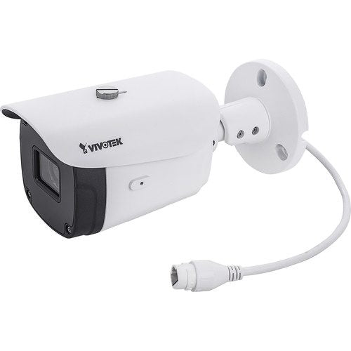 VIVOTEK IB9388‑HT 5MP Outdoor Bullet Camera with Motorised 2.8–12 mm Lens, H.265 & Smart Stream III, SNV & WDR Pro, PoE, IP66/IK10