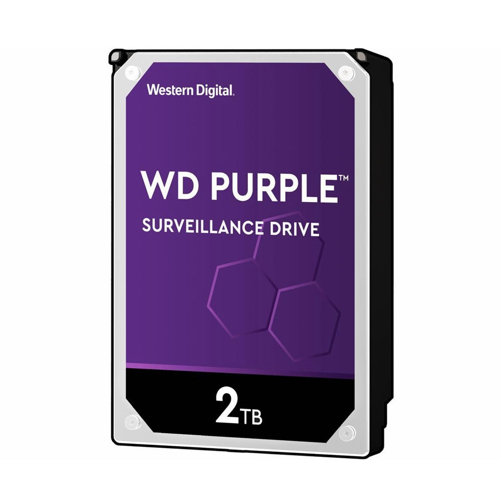 वेस्टर्न डिजिटल पर्पल सर्विलांस हार्ड ड्राइव 2टीबी 