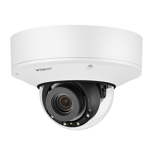 Hanwha Vision XNV-8082R 6MP IR Dome Camera – Rugged AI Surveillance with 150dB WDR (Wisenet7) x series