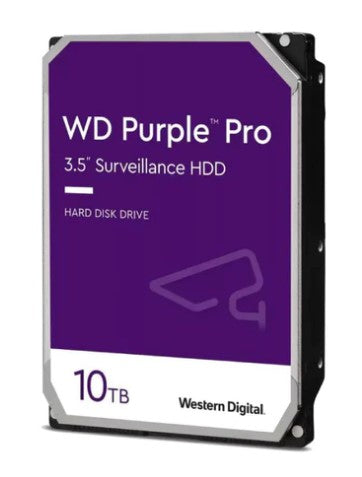 Western Digital Purple Surveillance Hard Drive 10 TB, (WD101 PURP)