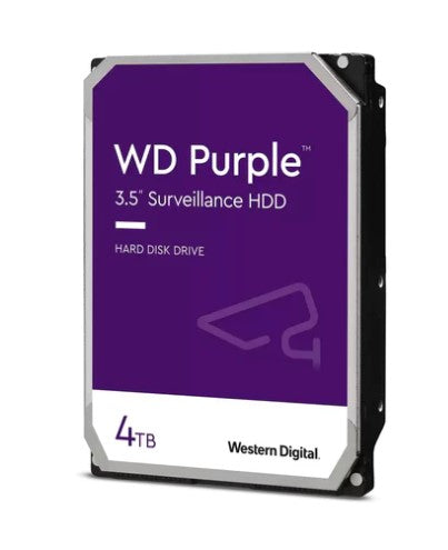 西数紫色监控硬盘4TB 