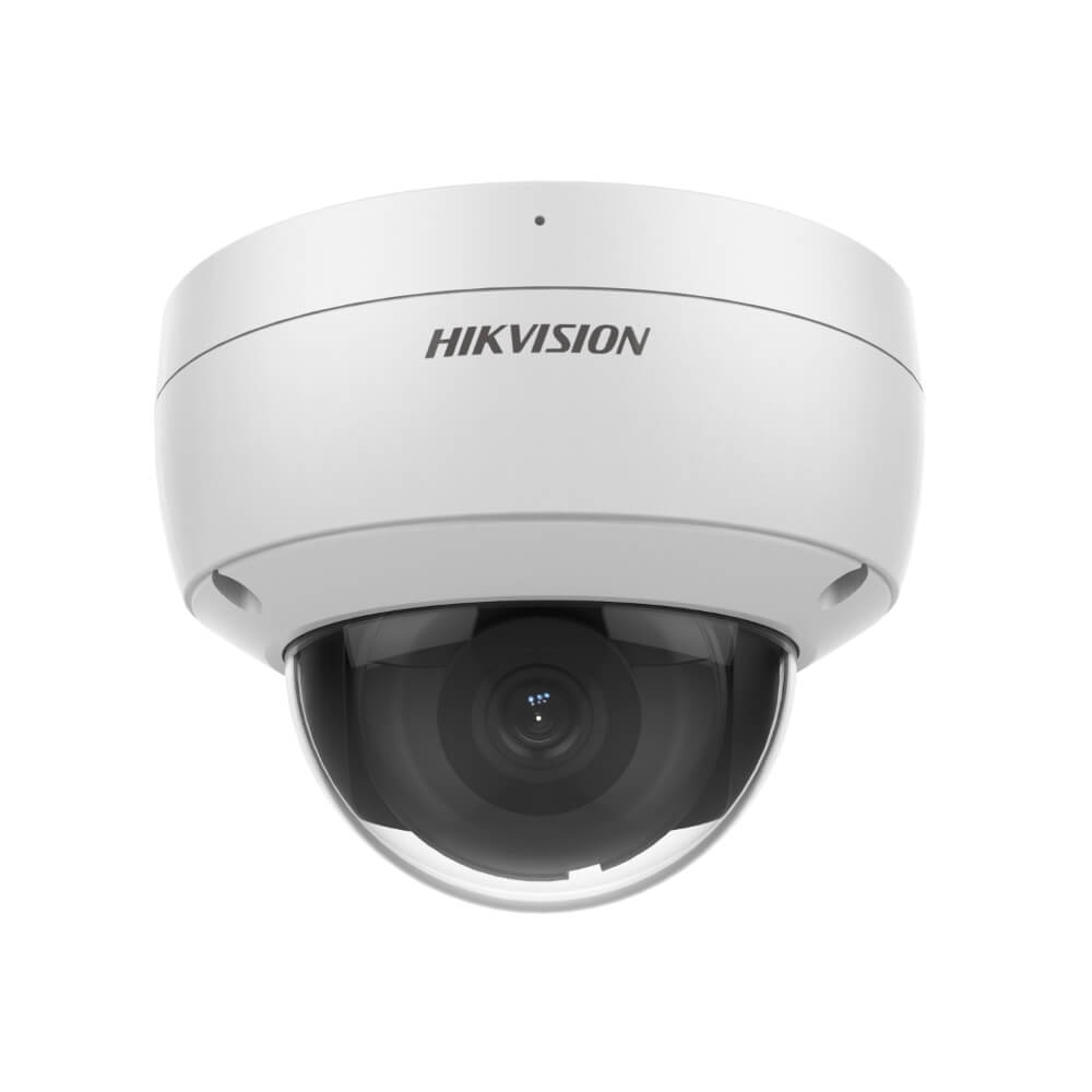 Hikvision DS-2CD2166G2-ISU 6MP डोम सीसीटीवी कैमरा ऑडियो/अलार्म I/O और MIC एक्यूसेंस