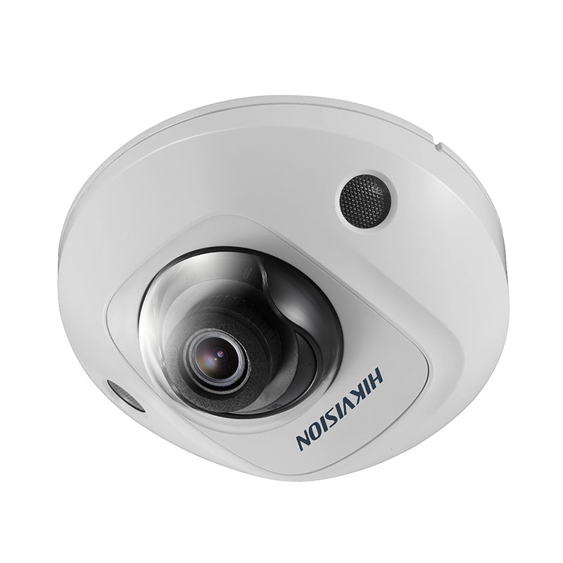 Hikvision DS-2CD2555FWD-IS 6MP Outdoor Mini Dome CCTV Camera with Mic H.265+, 10m IR