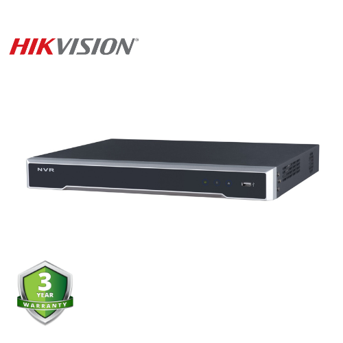Hikvision DS-7608NI-I2-8P 8 channel PoE CCTV NVR, 80Mbps 8 PnP ports, 4K, 3TB Hard Drive (End of the line)