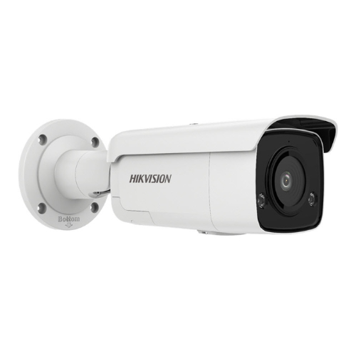 Hikvision Acusense DS-2CD2T86G2-ISU/SL IP कैमरा 8MP 4K श्रव्य चेतावनी और स्ट्रोब बुलेट नेटवर्क कैमरा के साथ